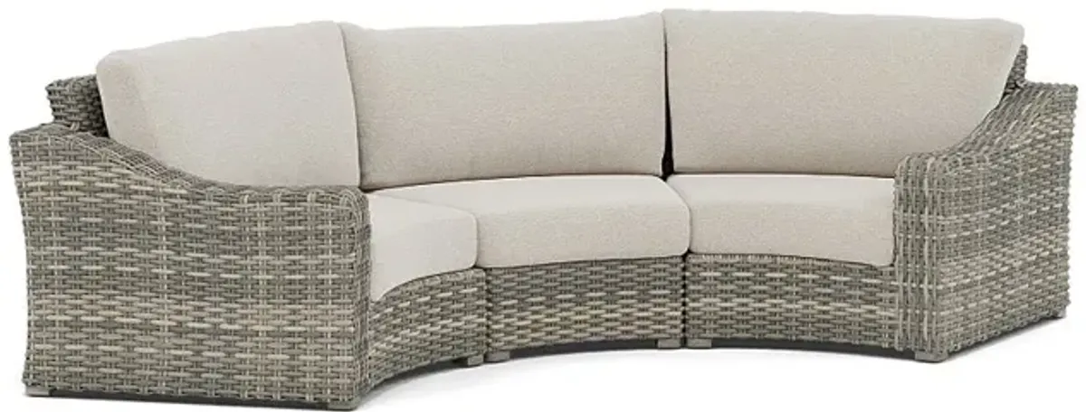 Loire Valley 3-Seat Curved Sectional