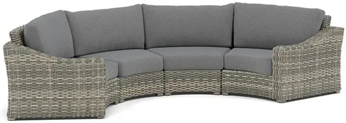 Loire Valley 4-Seat Curved Sectional