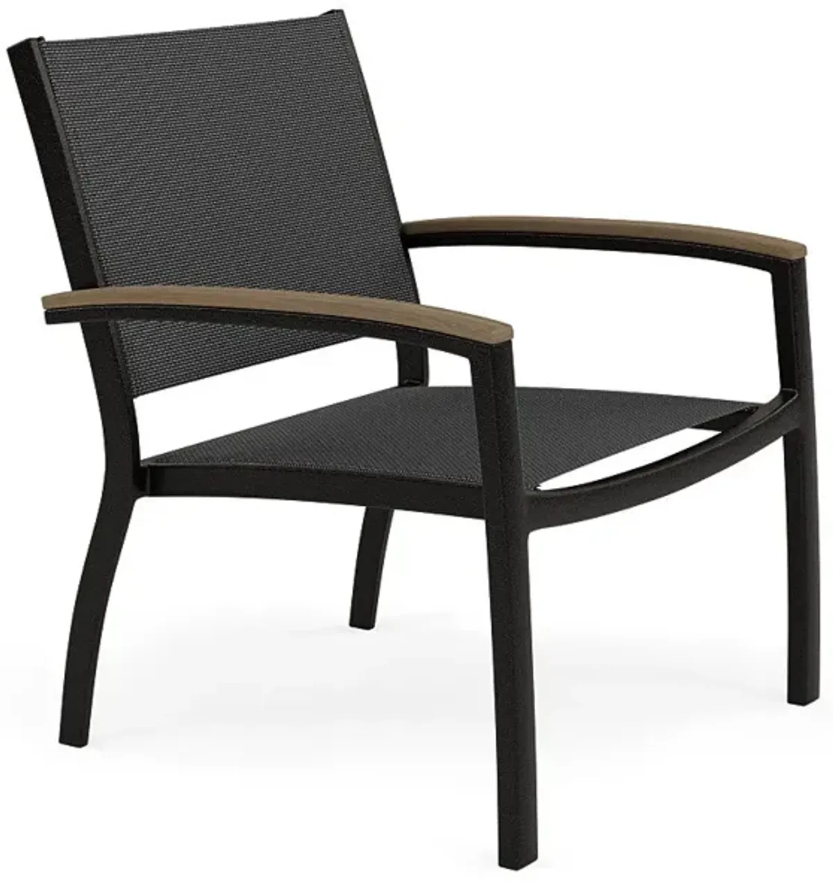 Mission Stackable Sling Club Chair