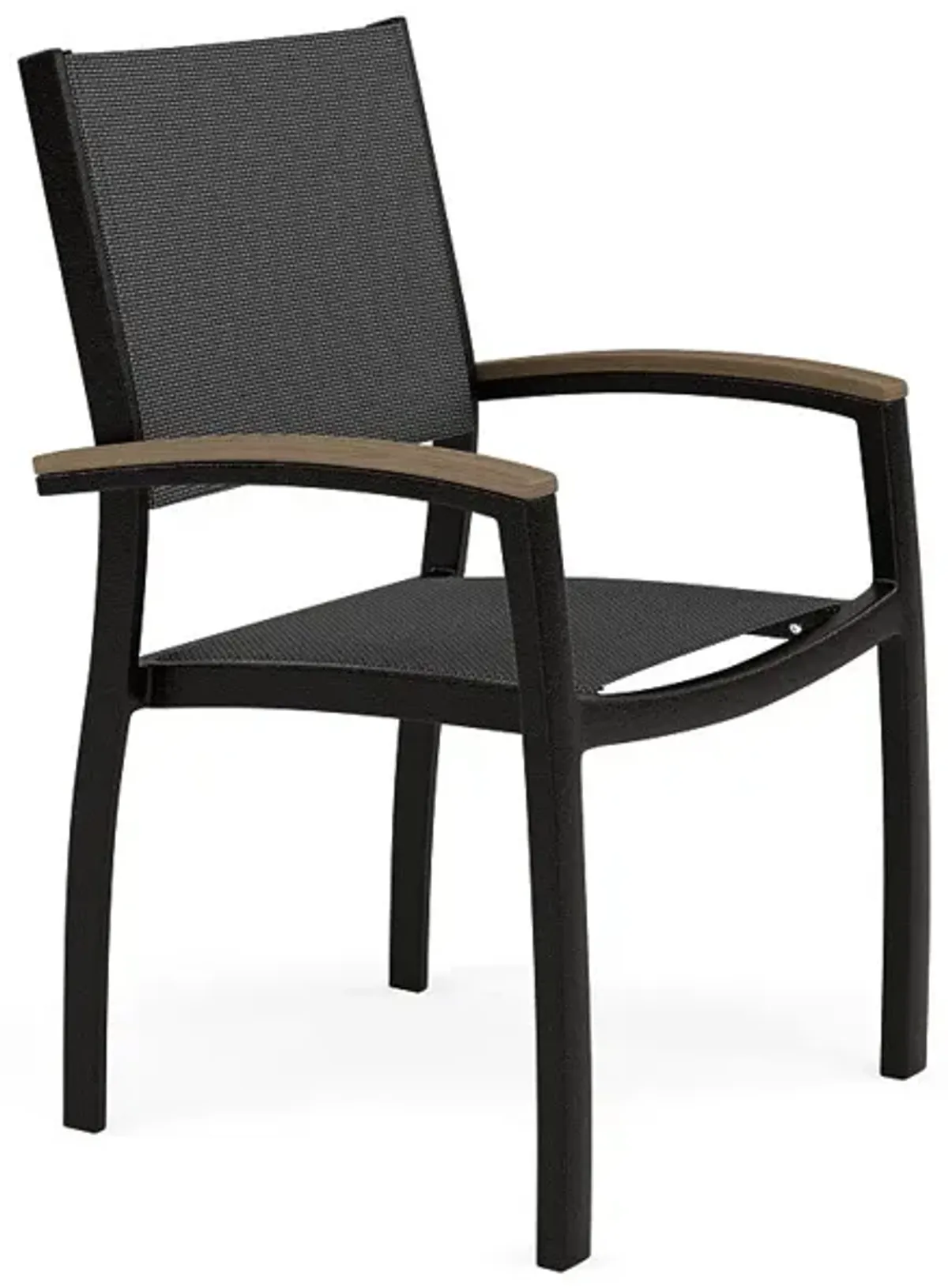 Mission Stackable Sling Dining Chair