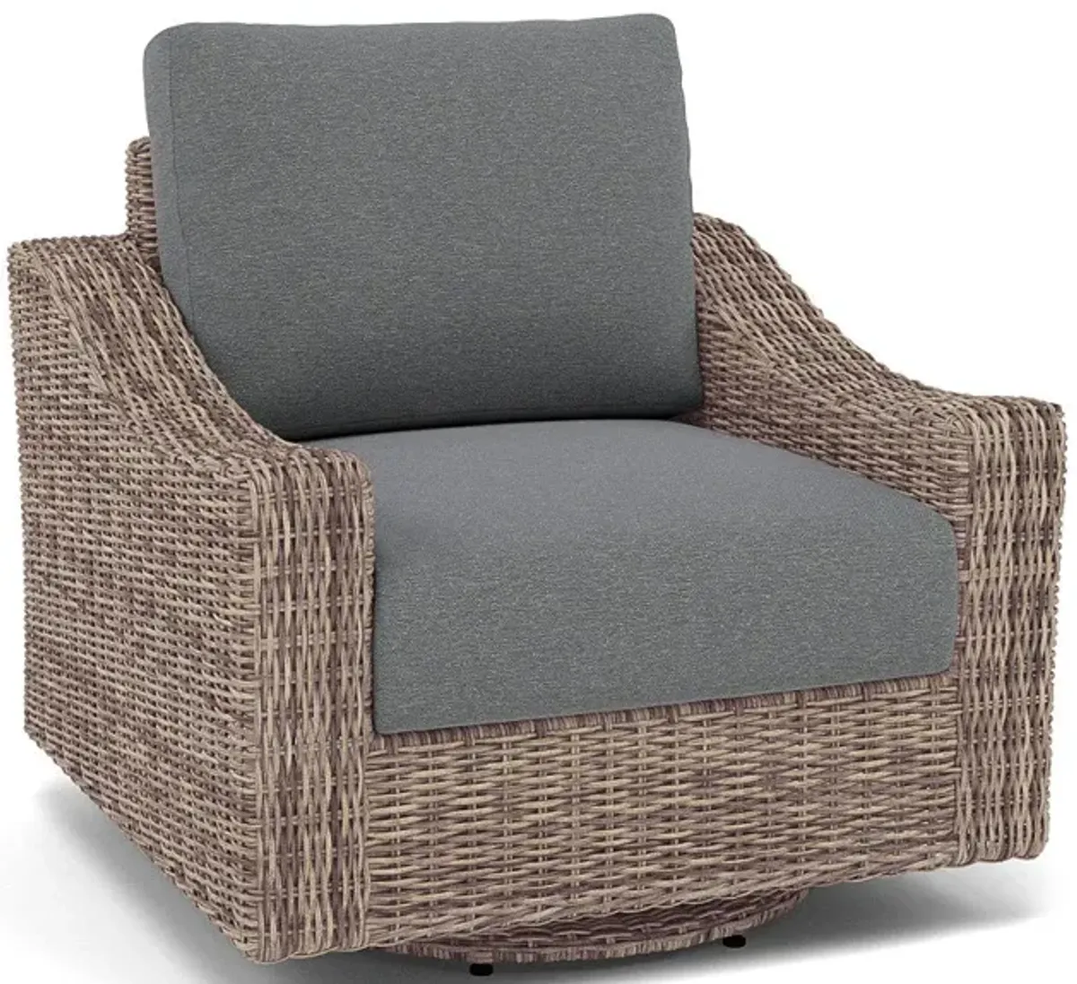 Mill Valley Club Swivel Glider