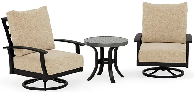 Newport Club Swivel Chair Set