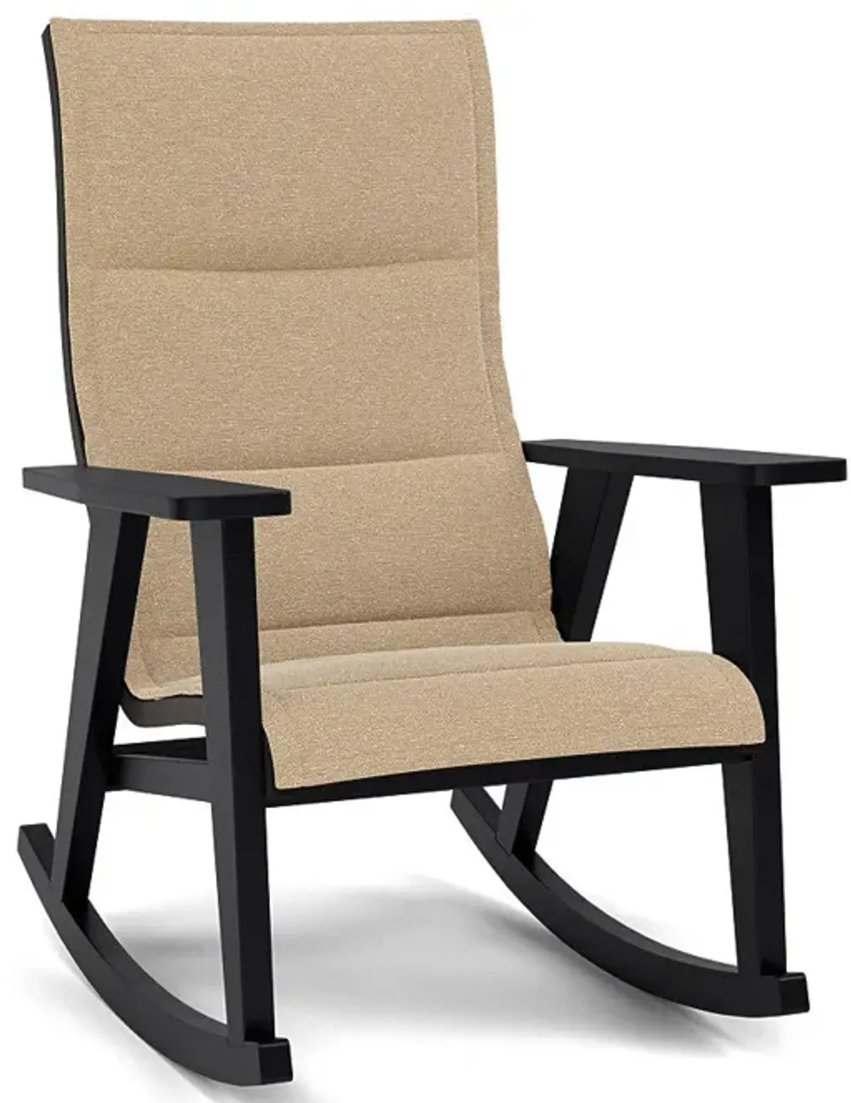 Patriot High Back Padded Sling Rocking Chair