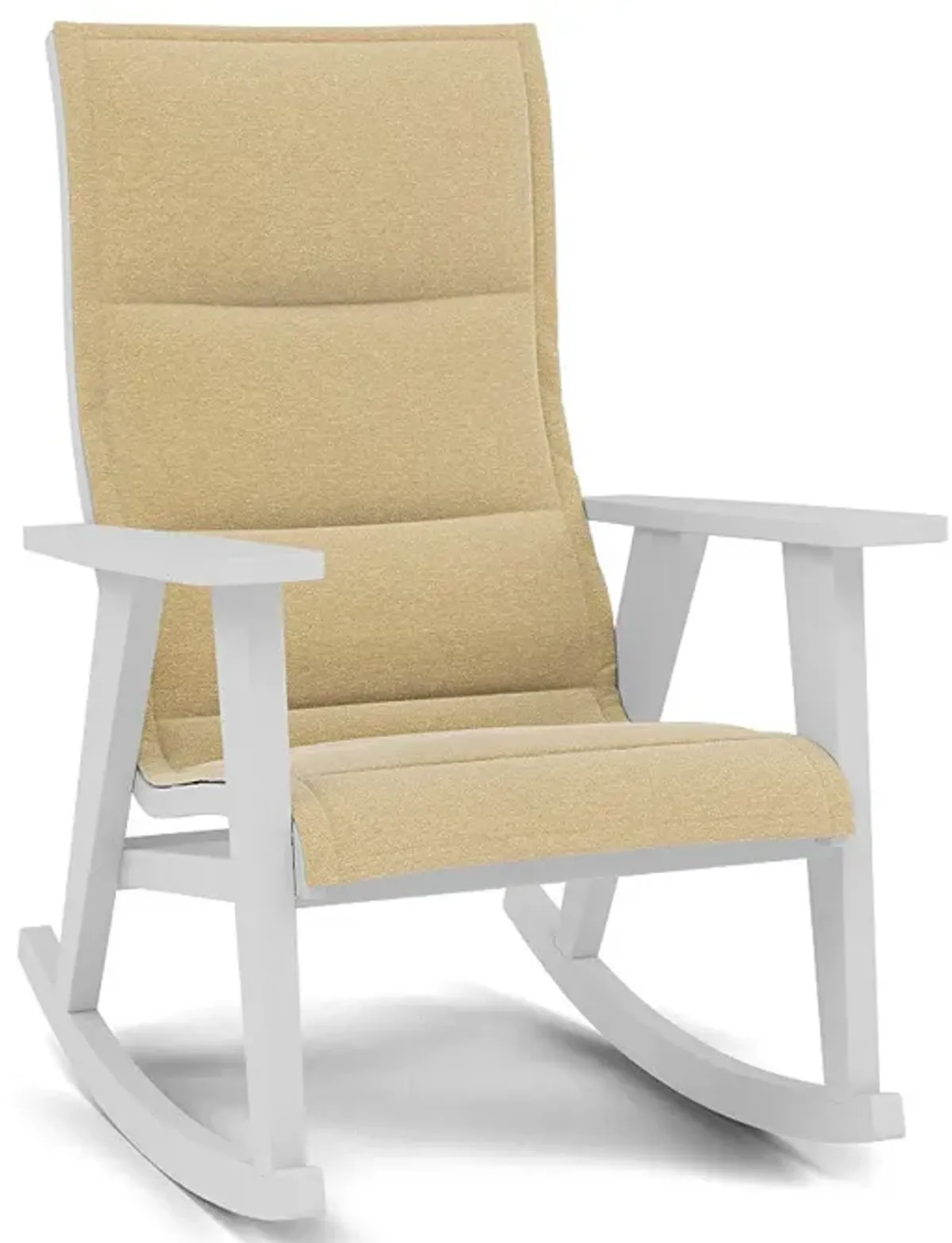 Patriot High Back Padded Sling Rocking Chair