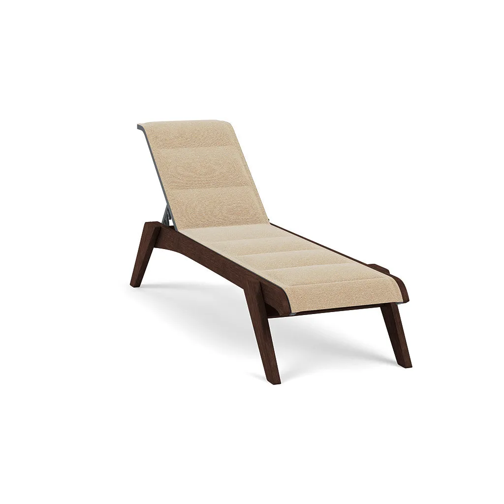 Patriot Padded Sling Chaise Lounge