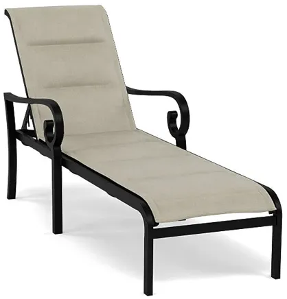 Rancho Padded Sling Chaise Lounge