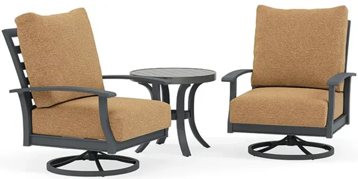 Rockport Club Swivel Chair Set