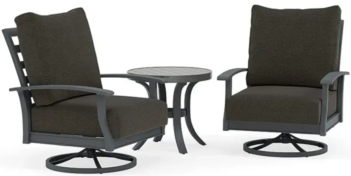 Rockport Club Swivel Chair Set