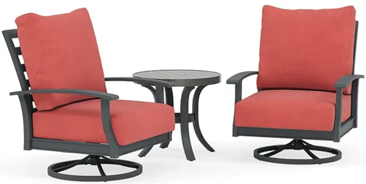 Rockport Club Swivel Chair Set