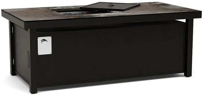 60"X30" Rectangular Fire Pit Table - Multiple Colors and Top Patterns