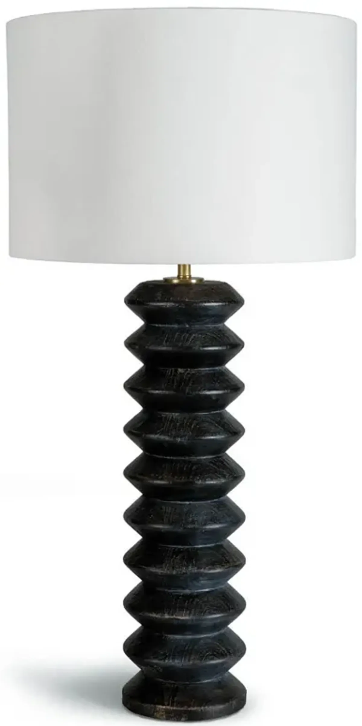 Accordion Table Lamp (Ebony)