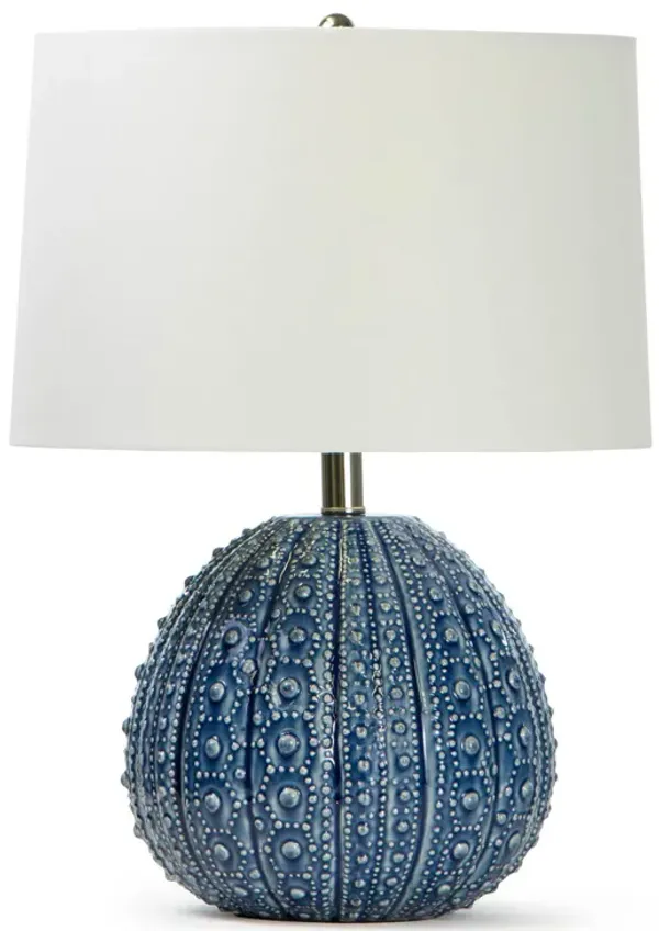Sanibel Ceramic Table Lamp (Blue)