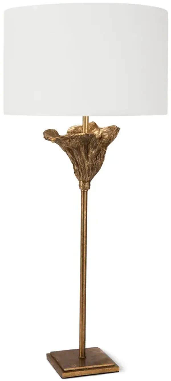 Monet Table Lamp (Antique Gold Leaf)