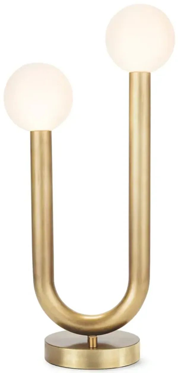 Happy Table Lamp (Natural Brass)