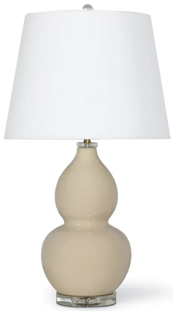 June Ceramic Table Lamp (Ivory)