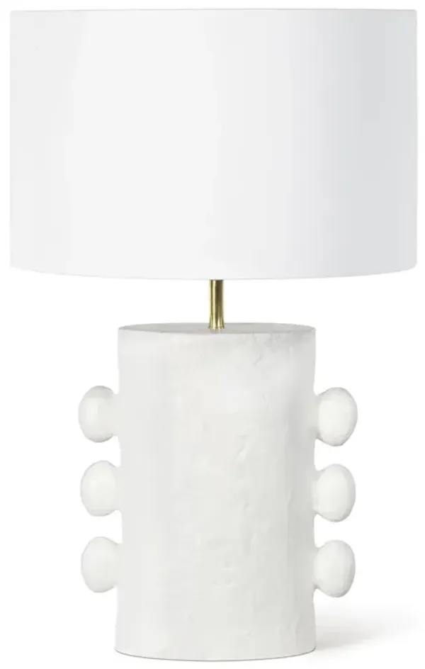 Maya Metal Table Lamp (White)