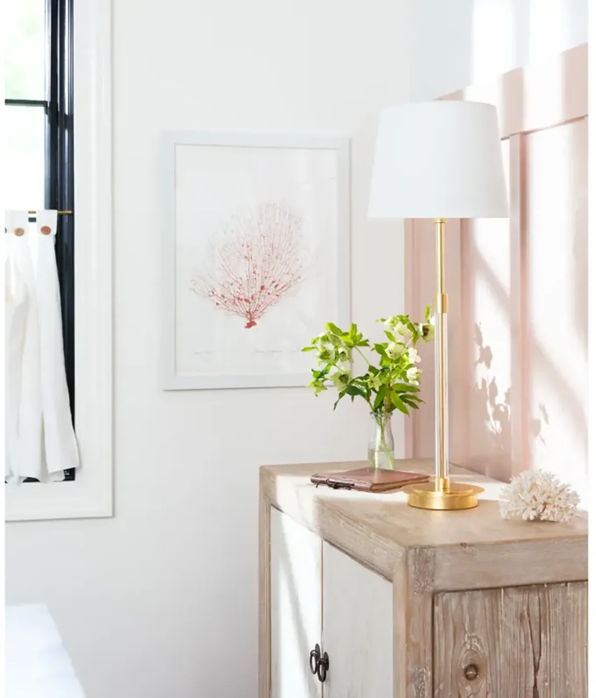 Auburn Crystal Buffet Lamp