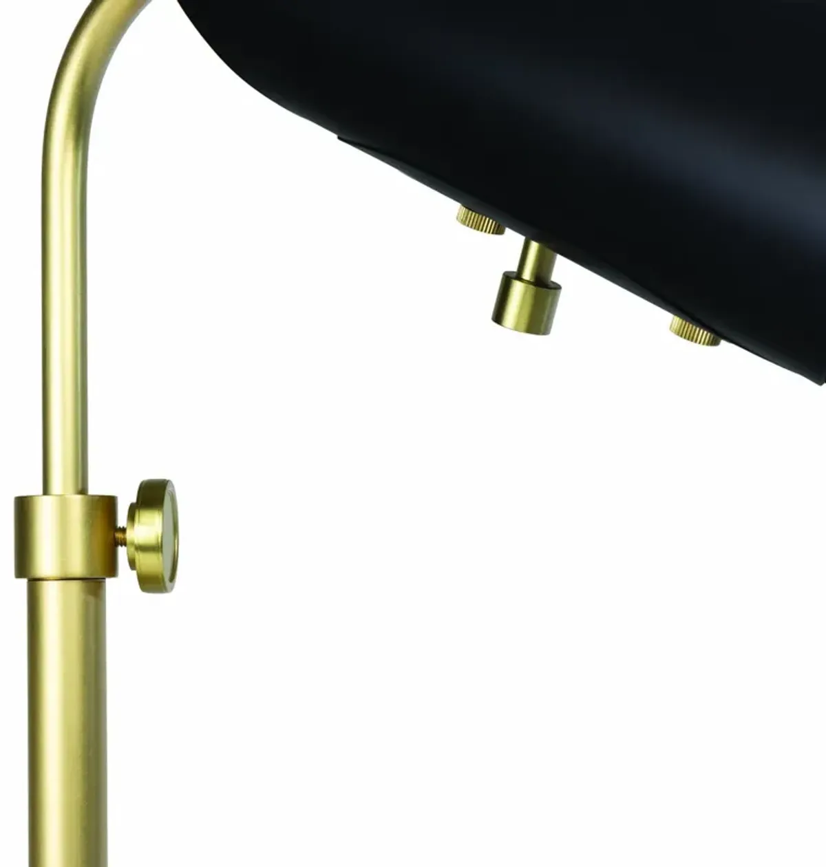 Vest Table Lamp (Blackened Brass and Natural Brass)