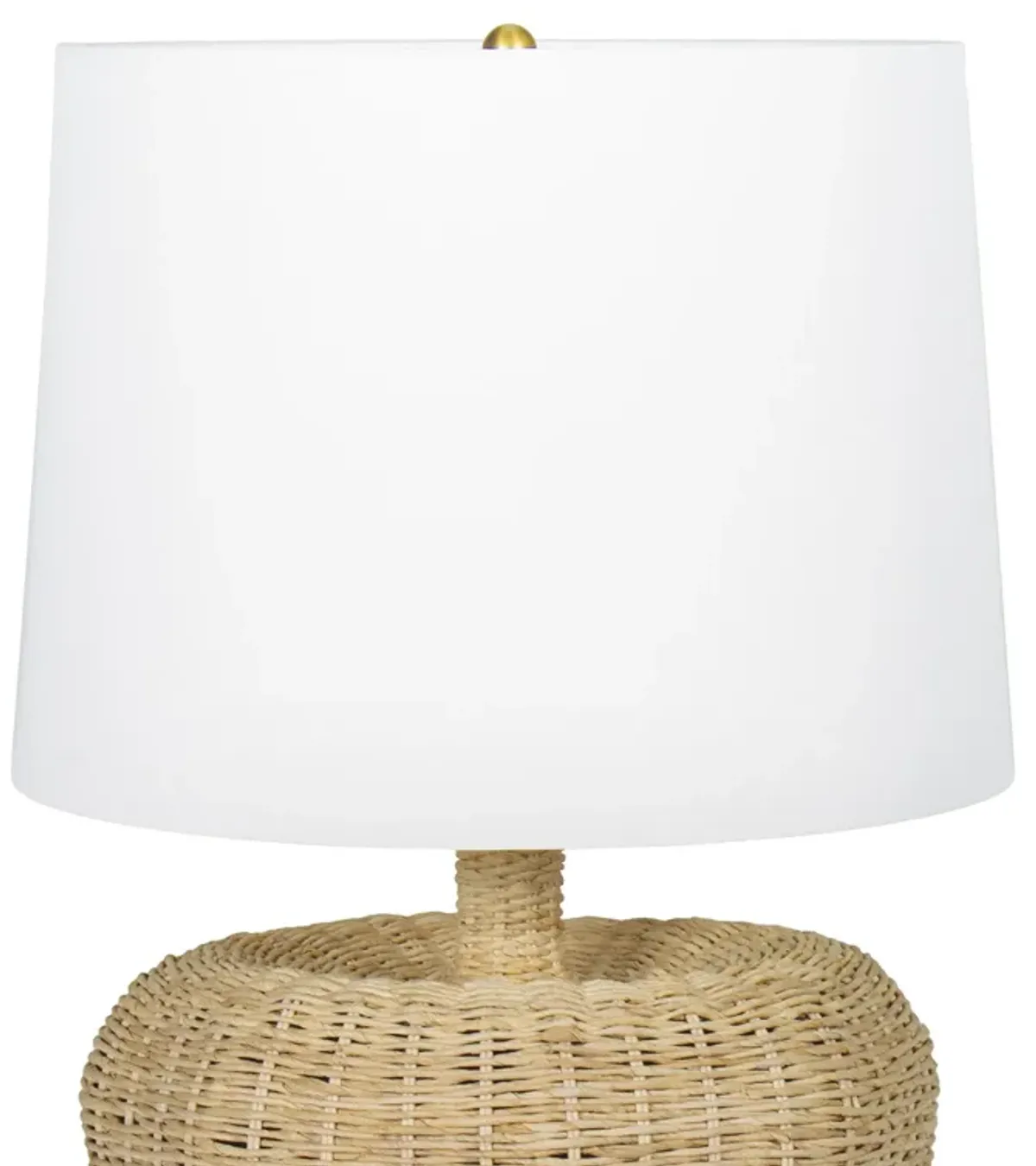 Avery Rattan Table Lamp