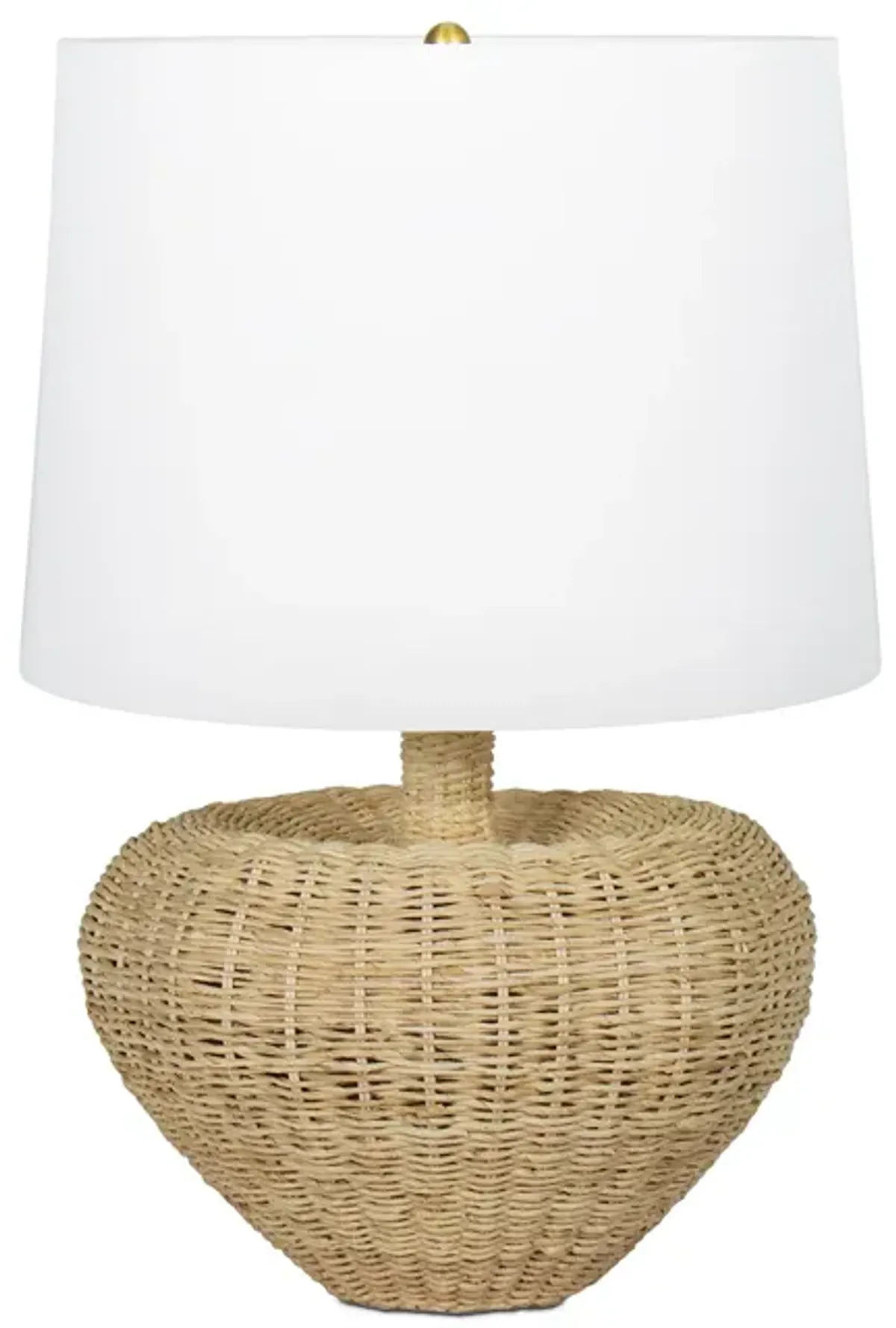 Avery Rattan Table Lamp