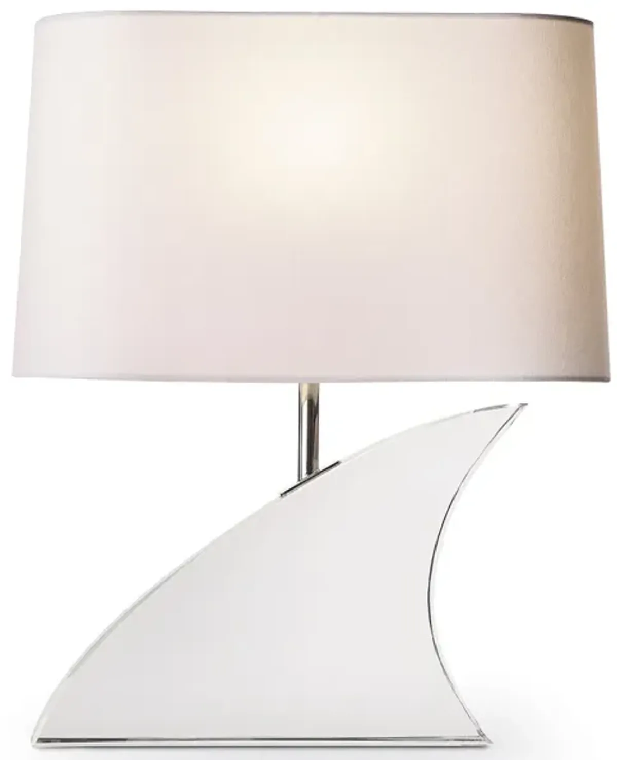 Fin Crystal Table Lamp