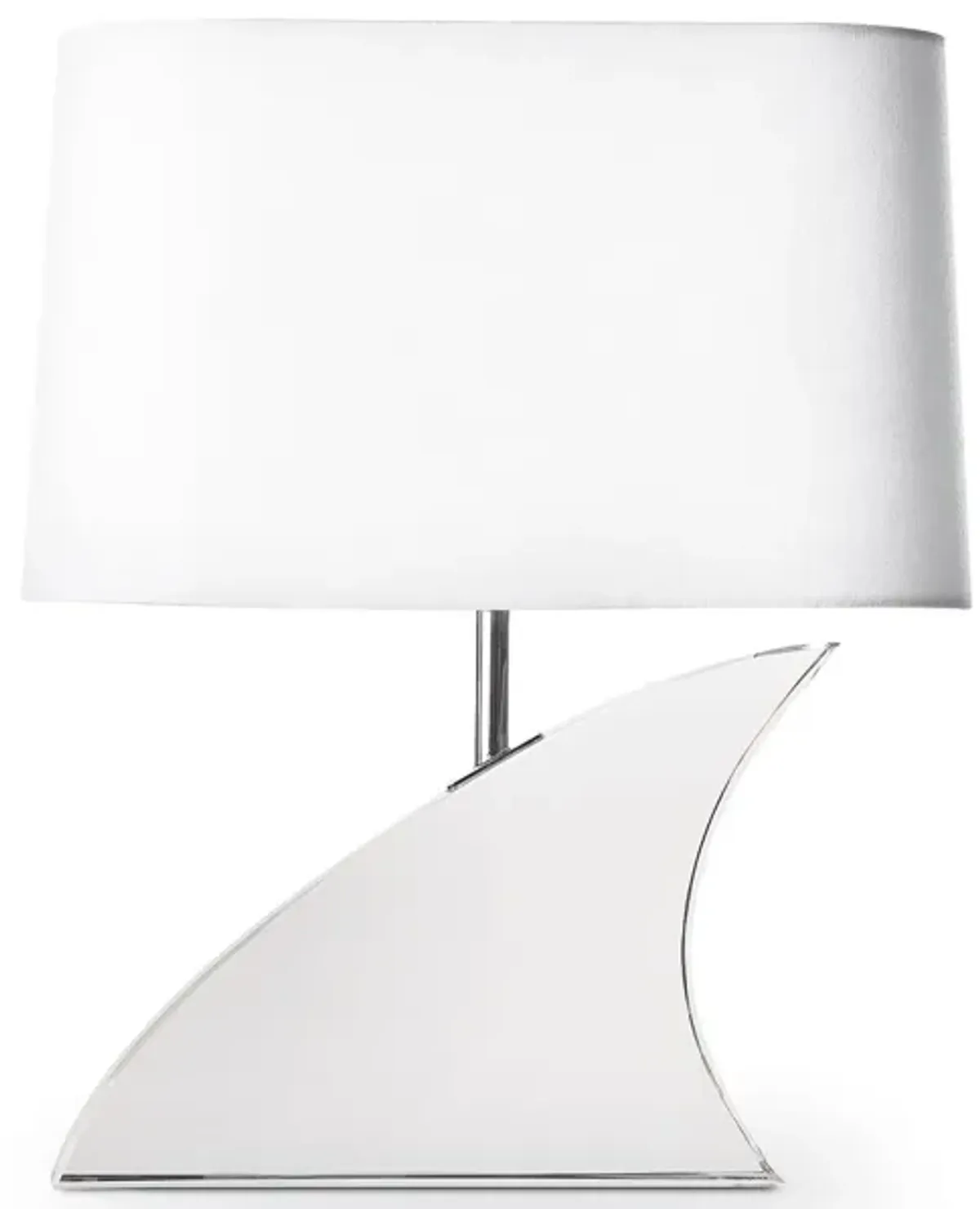 Fin Crystal Table Lamp