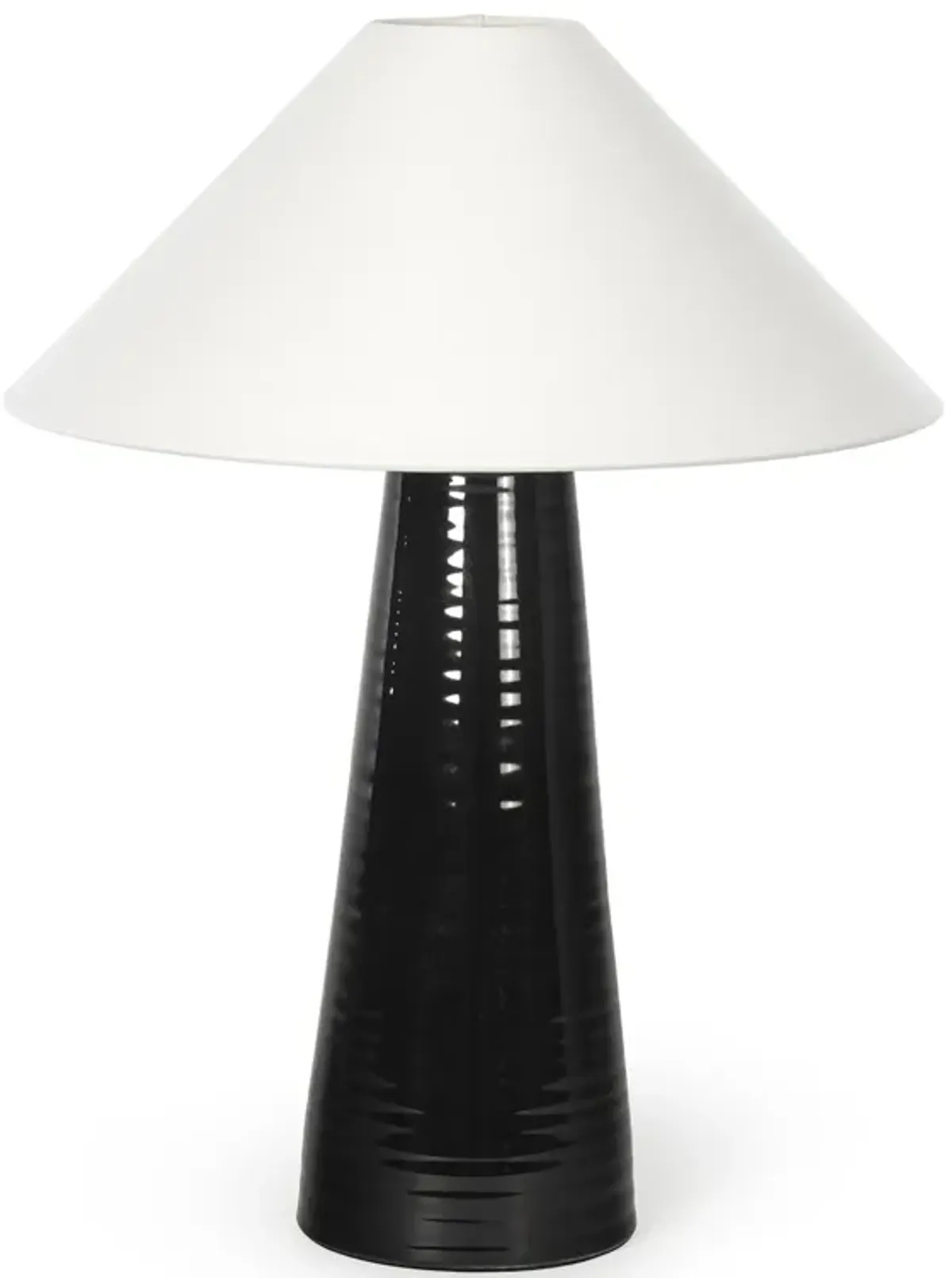 Koda Ceramic Table Lamp (Black)