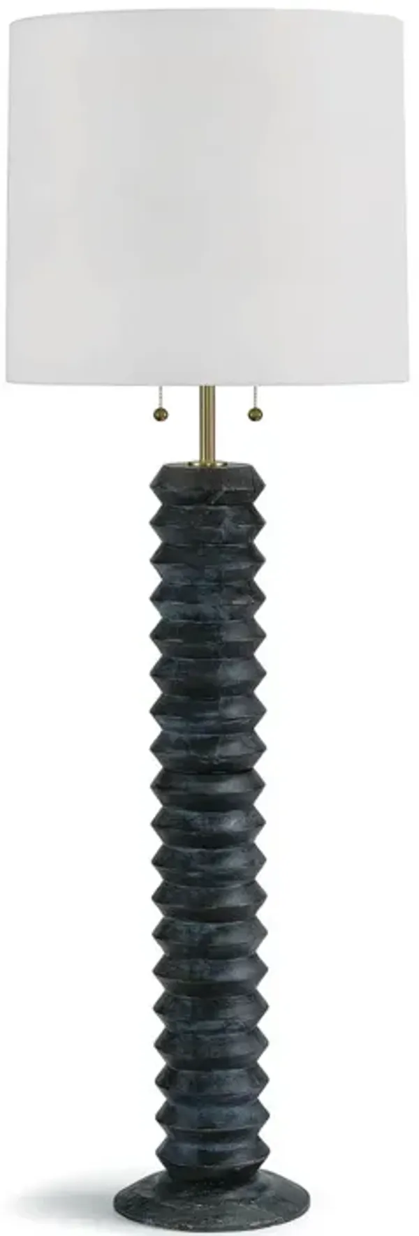 Accordion Floor Lamp (Ebony)