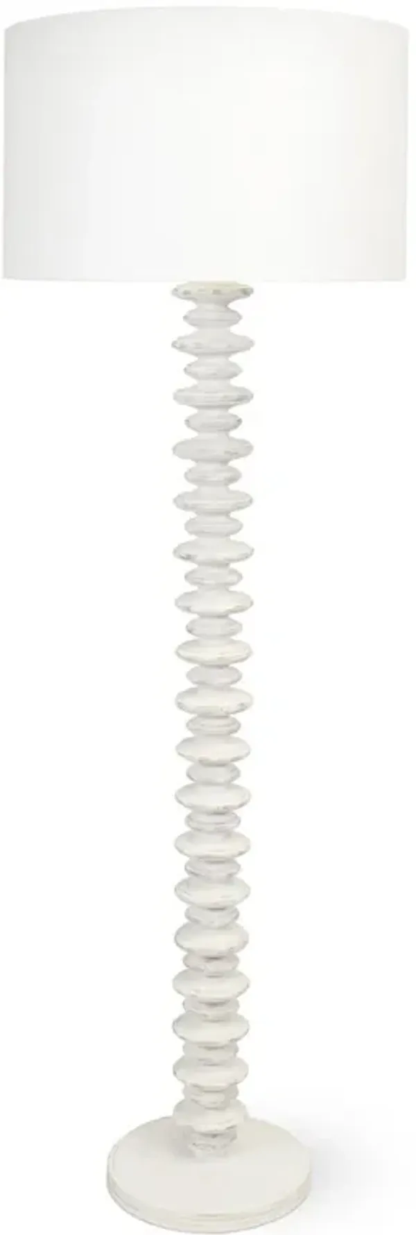 Fishbone Floor Lamp (White)