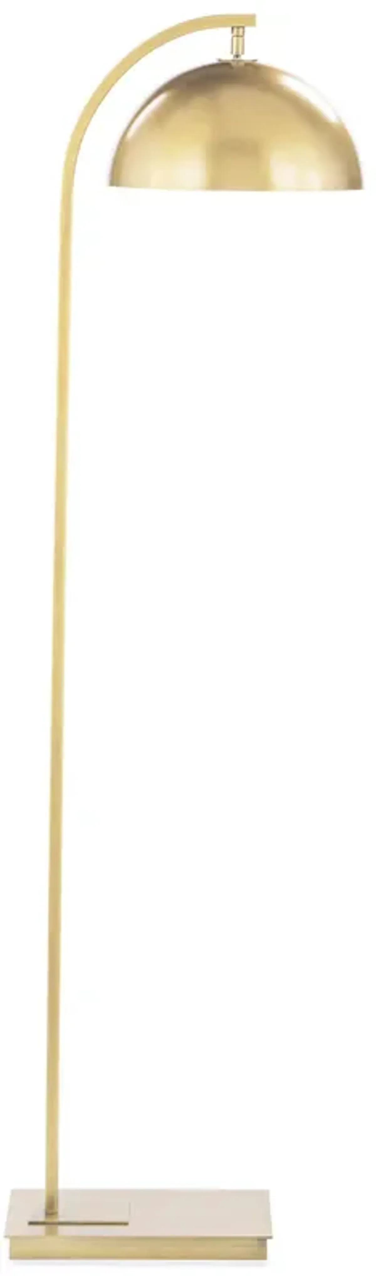 Otto Floor Lamp (Natural Brass)