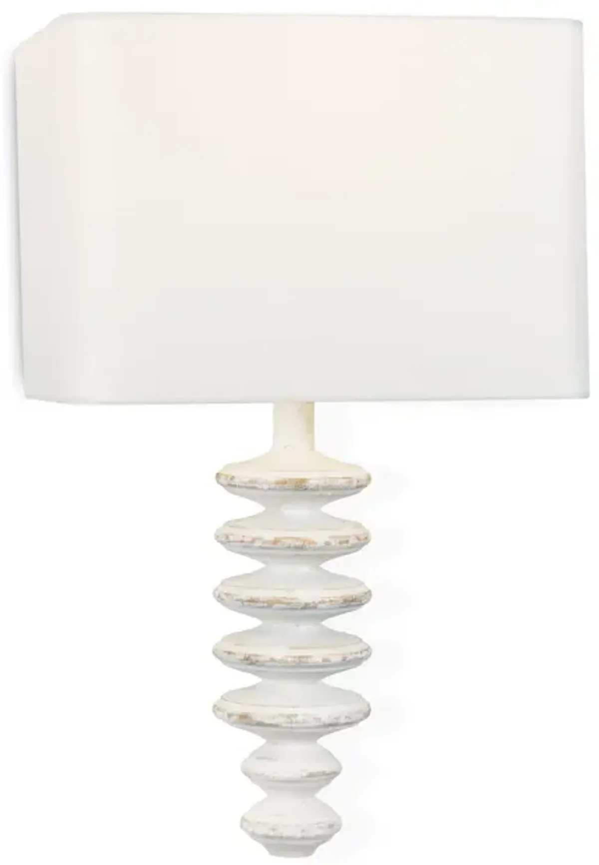 Fishbone Sconce (White)