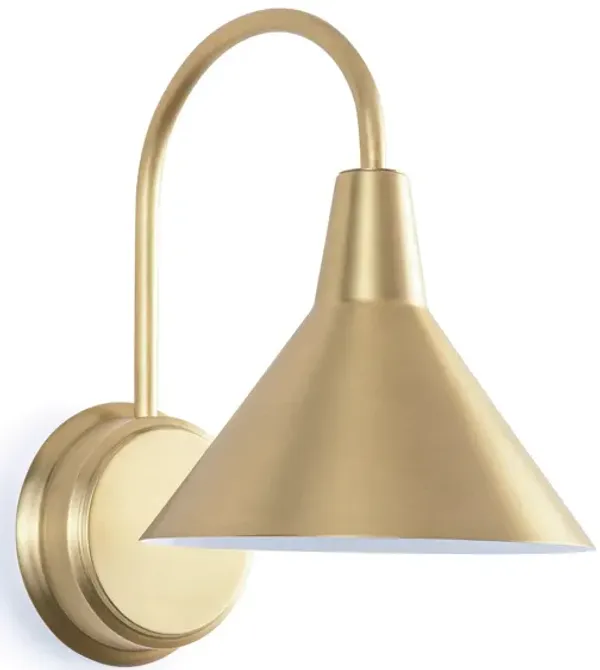 Dublin Sconce (Natural Brass)