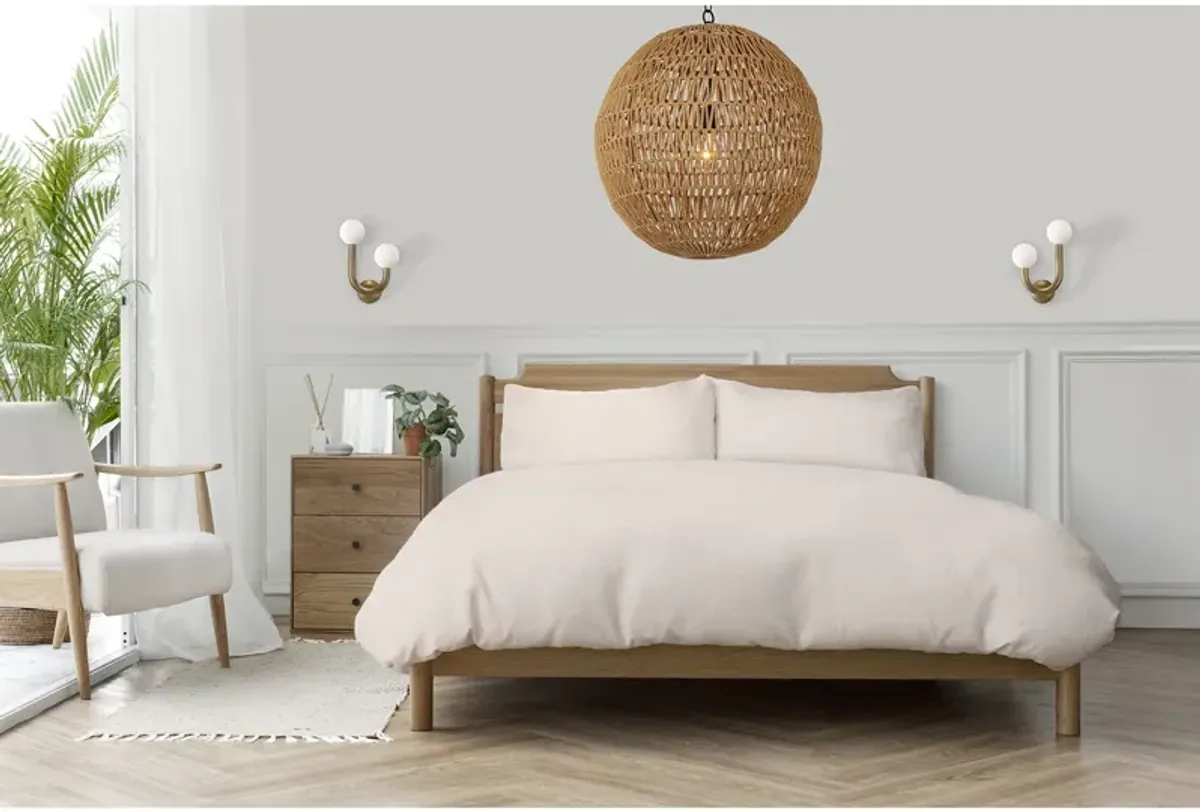 Happy Sconce Right Side (Natural Brass)