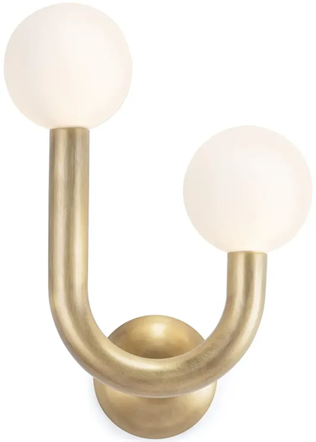 Happy Sconce Right Side (Natural Brass)