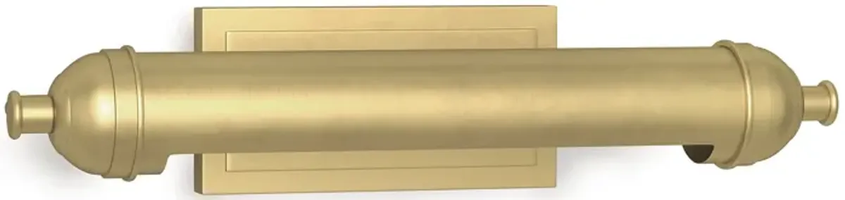 Devon Picture Light Small (Natural Brass)