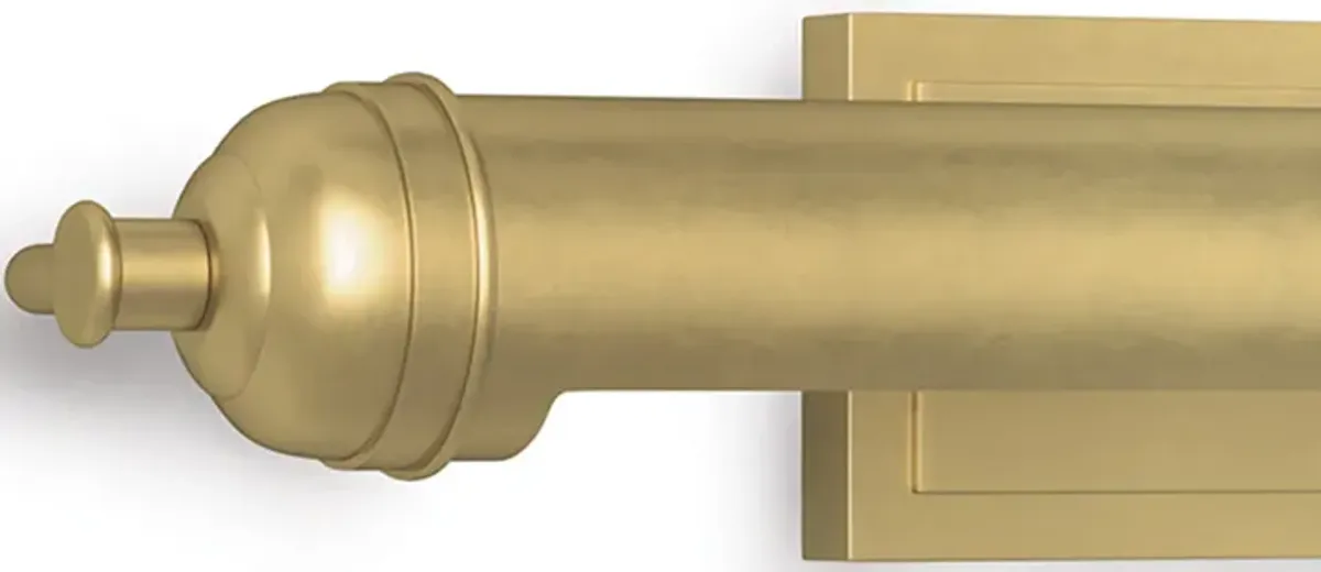Devon Picture Light Large (Natural Brass)