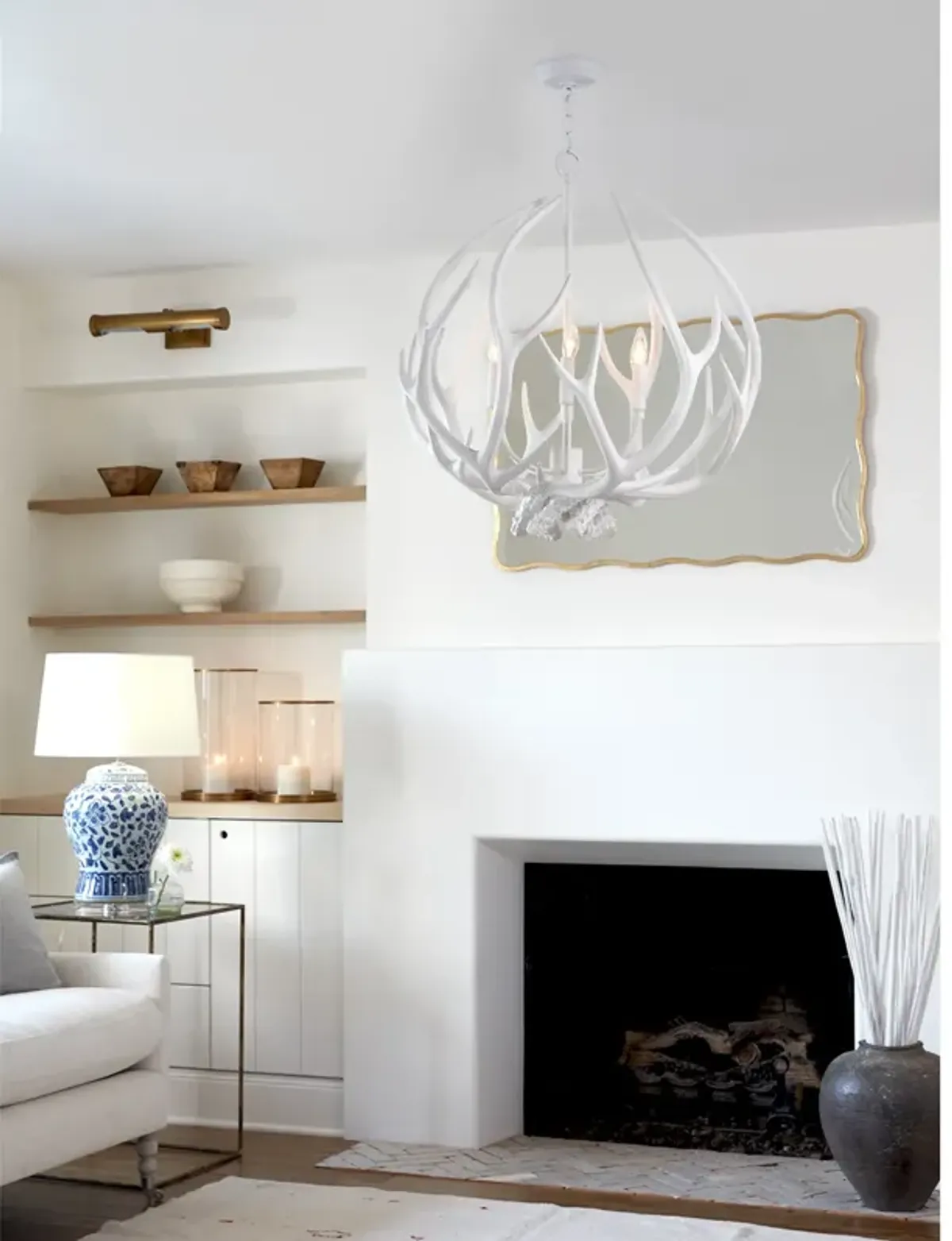 Tate Picture Light Medium (Natural Brass)