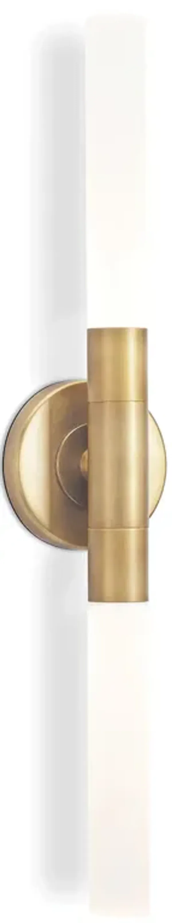 Wick Hilo Sconce (Natural Brass)