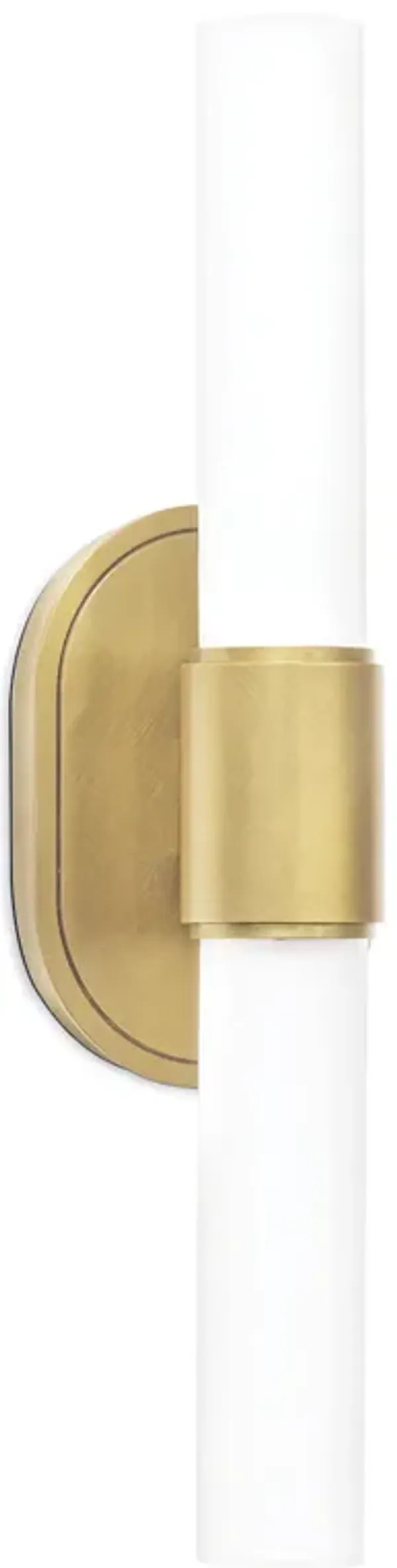 Dixon Sconce Double (Natural Brass)