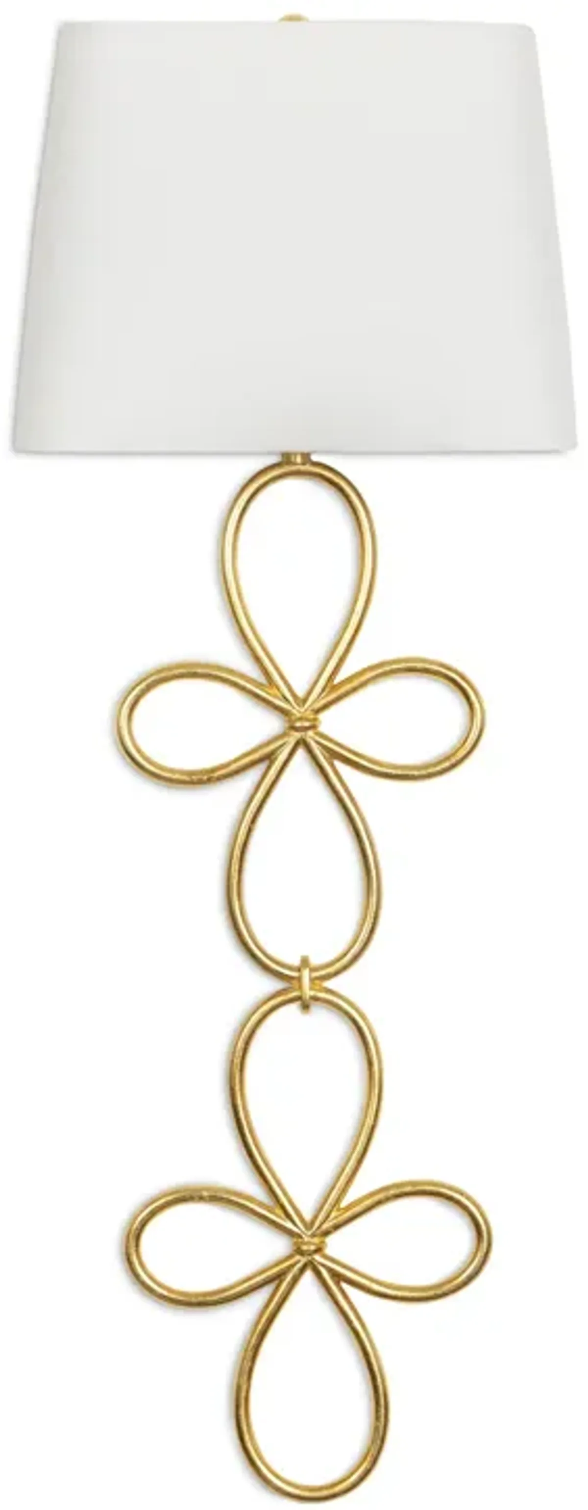 Minuet Sconce (Gold Leaf)