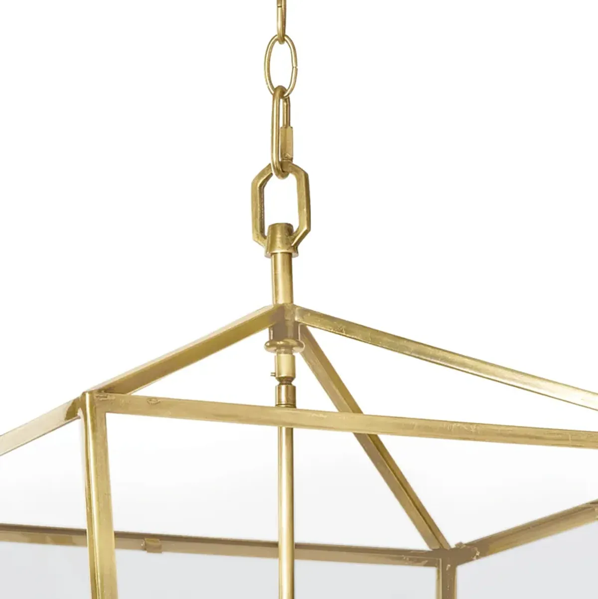 Camden Lantern (Natural Brass)
