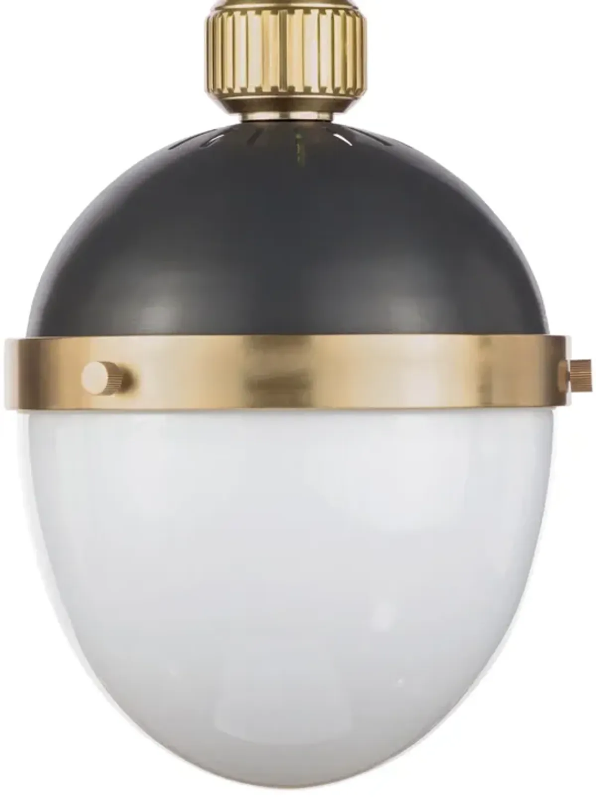 Otis Pendant Small (Blackened Brass and Natural Brass)