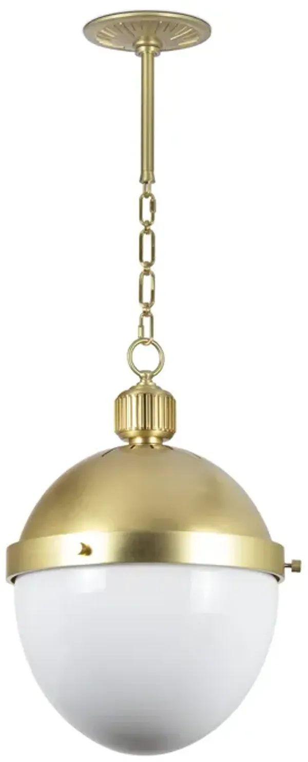Otis Pendant Medium (Natural Brass)