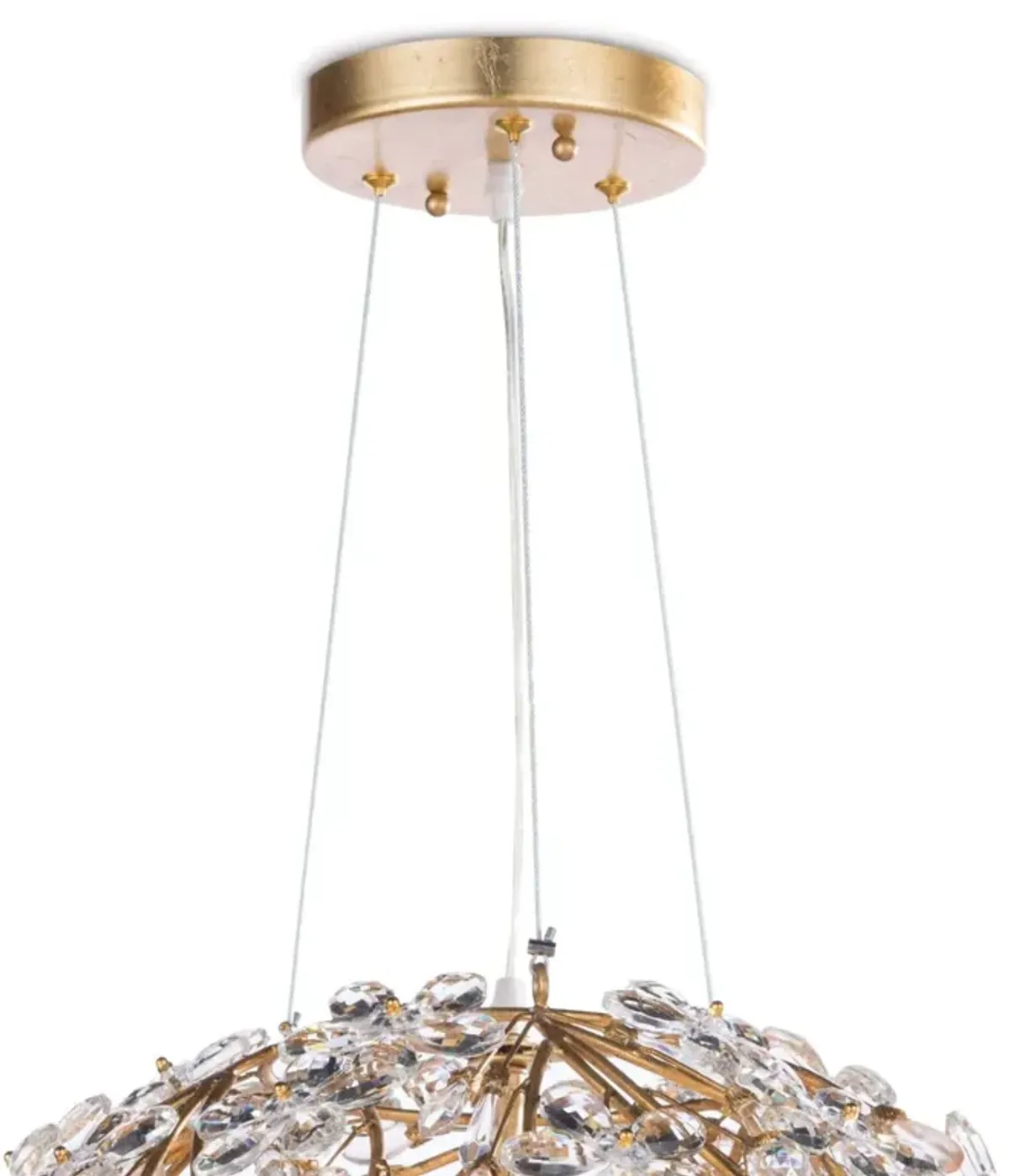 Cheshire Chandelier Small (Gold Leaf)