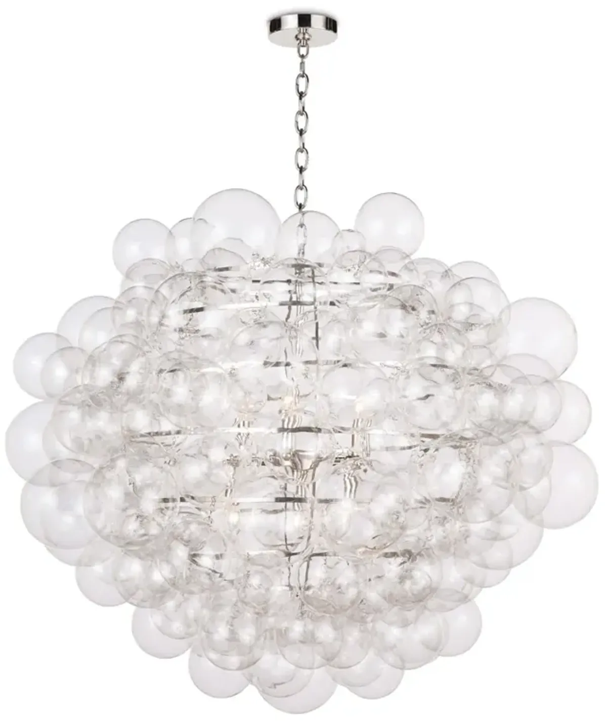 Nimbus Glass Chandelier (Clear)