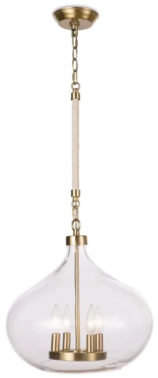 Dover Pendant (Natural Brass)