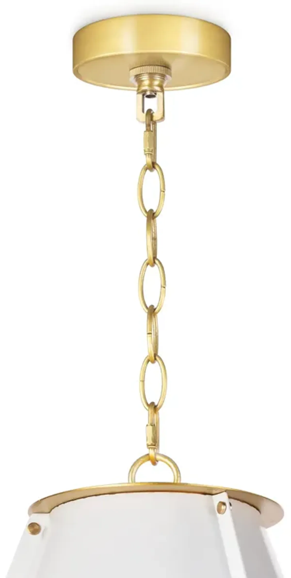 French Maid Chandelier Small (White)