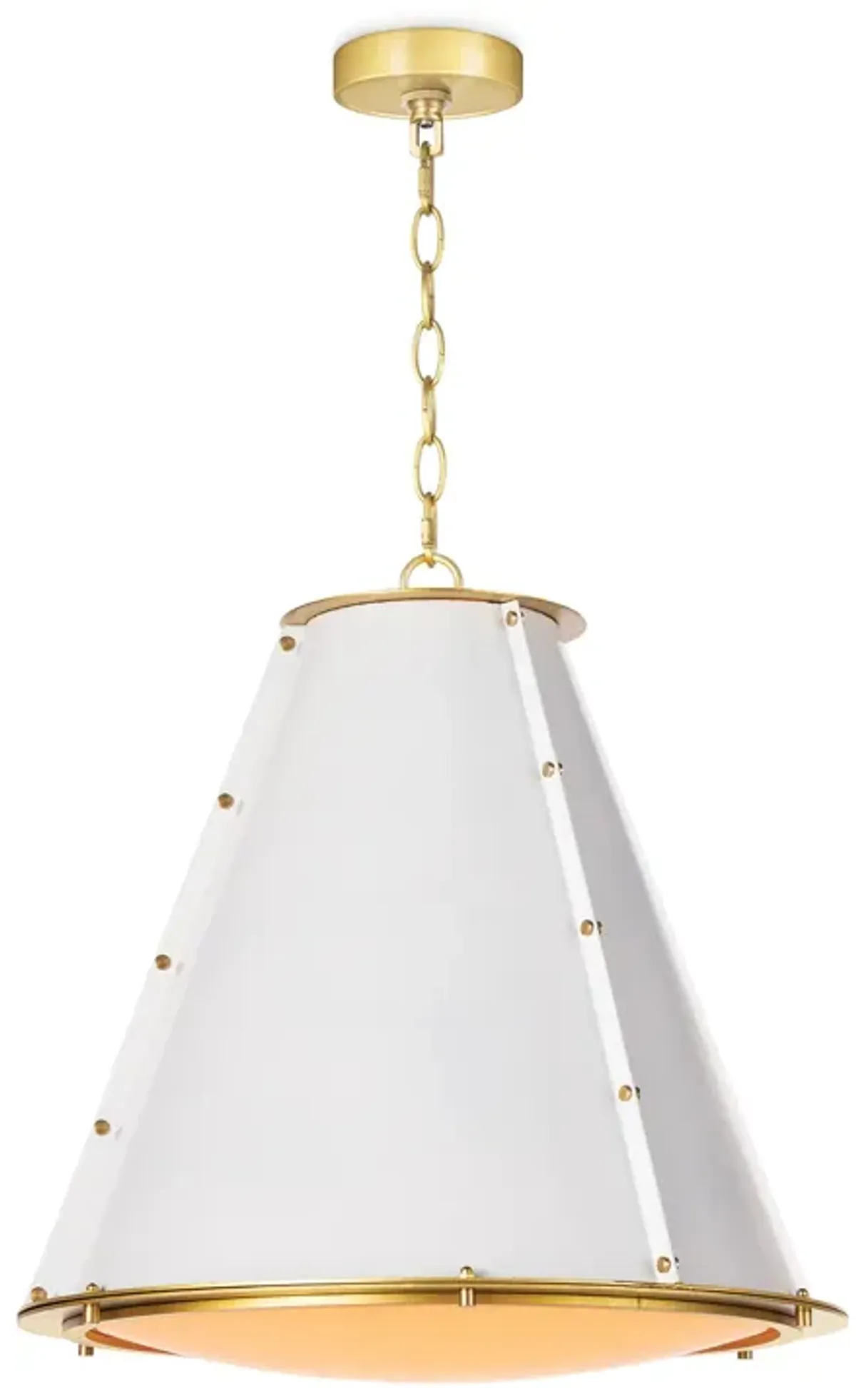 French Maid Chandelier Small (White)