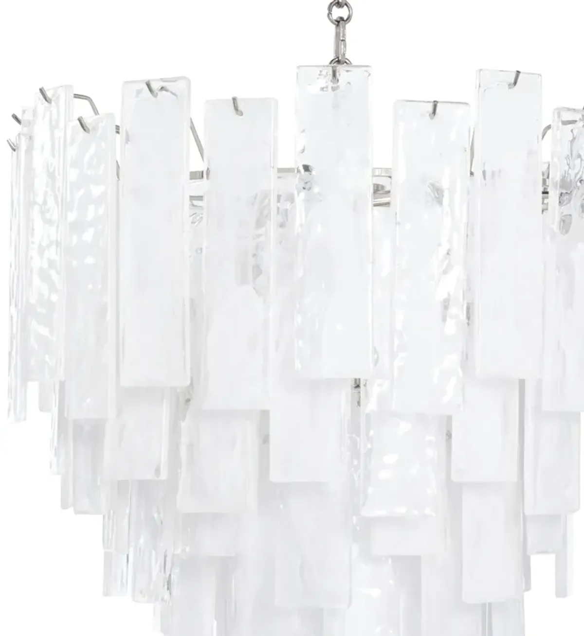 Glacier Chandelier Small (Polished Nickel)