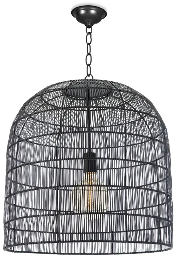 Fresco Metal Pendant (Black)